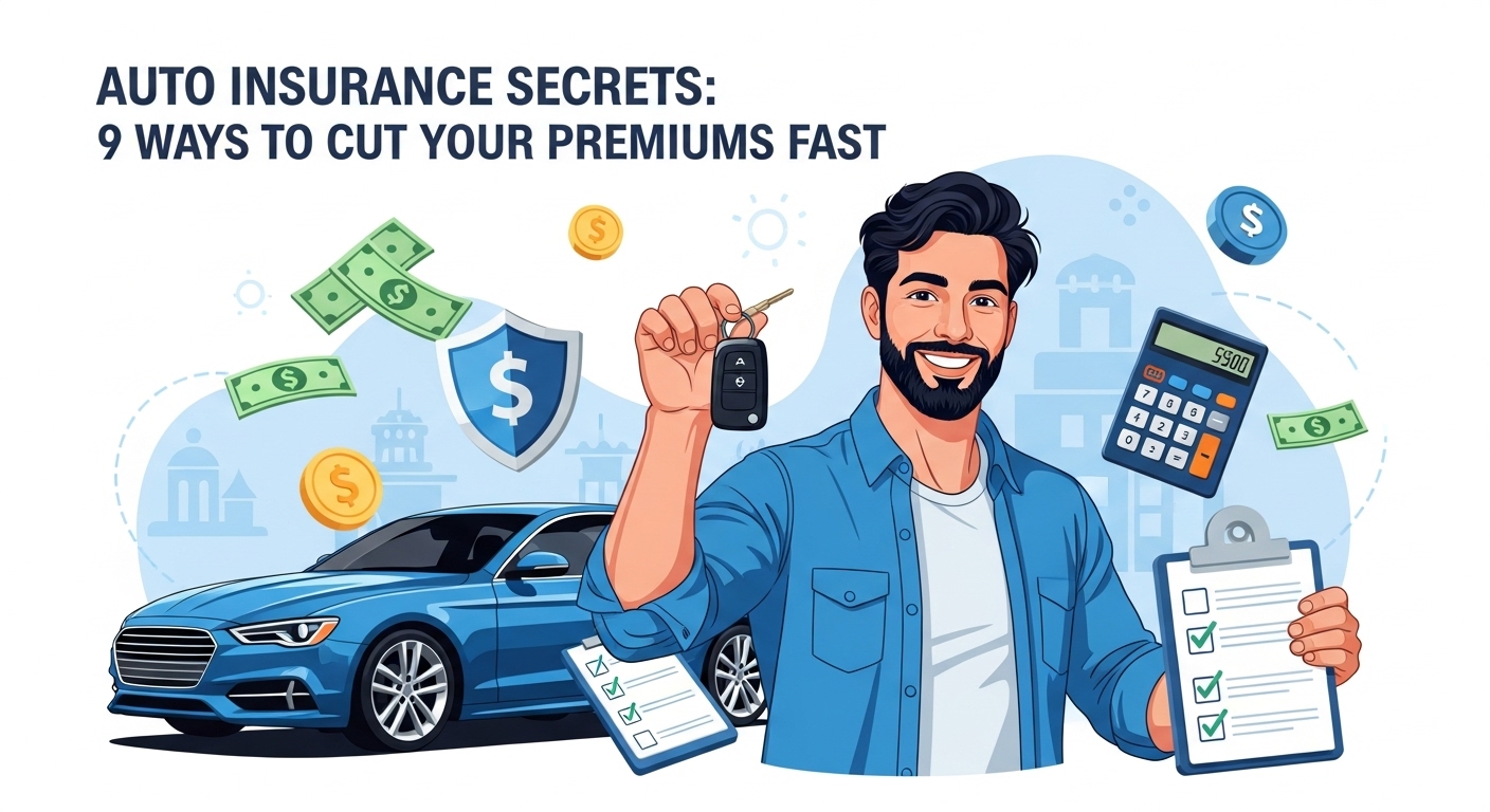Auto Insurance Secrets: 9 Ways to Cut Your Premiums Fast