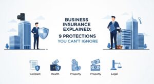 Business Insurance Explained: 9 Protections You Can’t Ignore