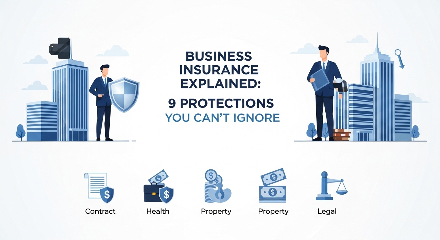 Business Insurance Explained: 9 Protections You Can’t Ignore