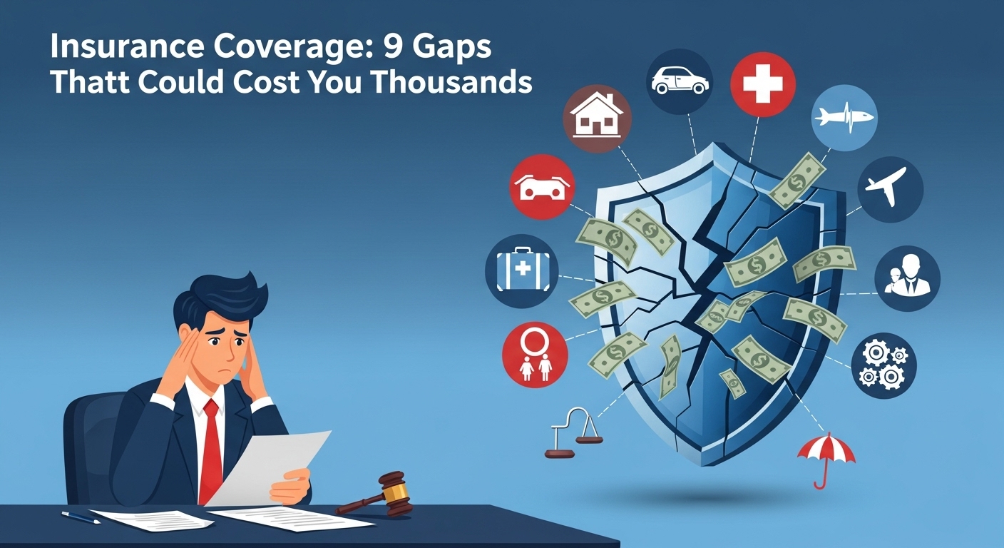 Insurance Coverage: 9 Gaps That Could Cost You Thousands