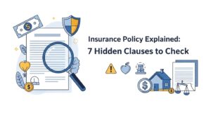 Insurance Policy Explained: 7 Hidden Clauses to Check