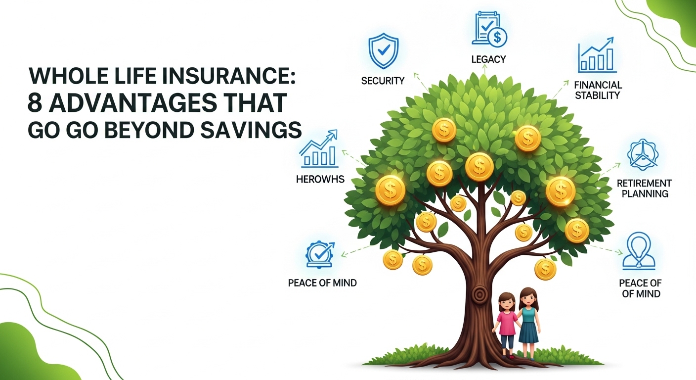 Whole Life Insurance: 8 Advantages That Go Beyond Savings
